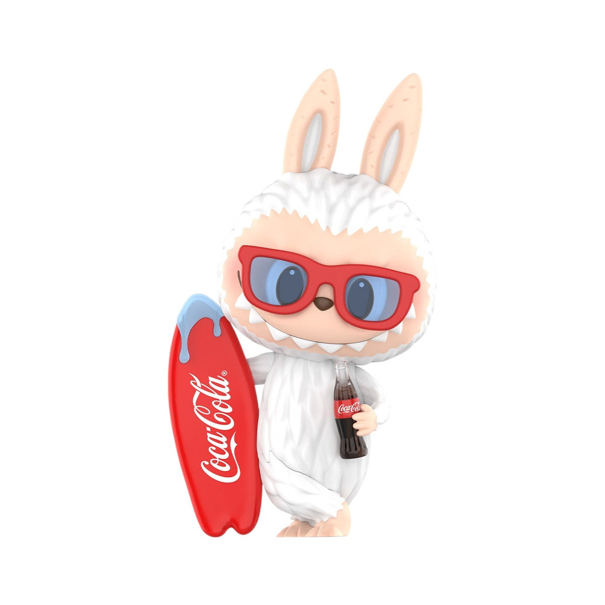 

Лабубу Pop Mart x Coca-Cola The Monsters Labubu Figure 'Surf With Me'