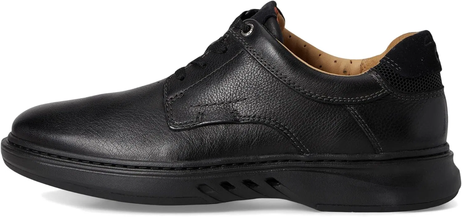 Мужские оксфорды Clarks Un Briley Pace, Black Leather — фото 4