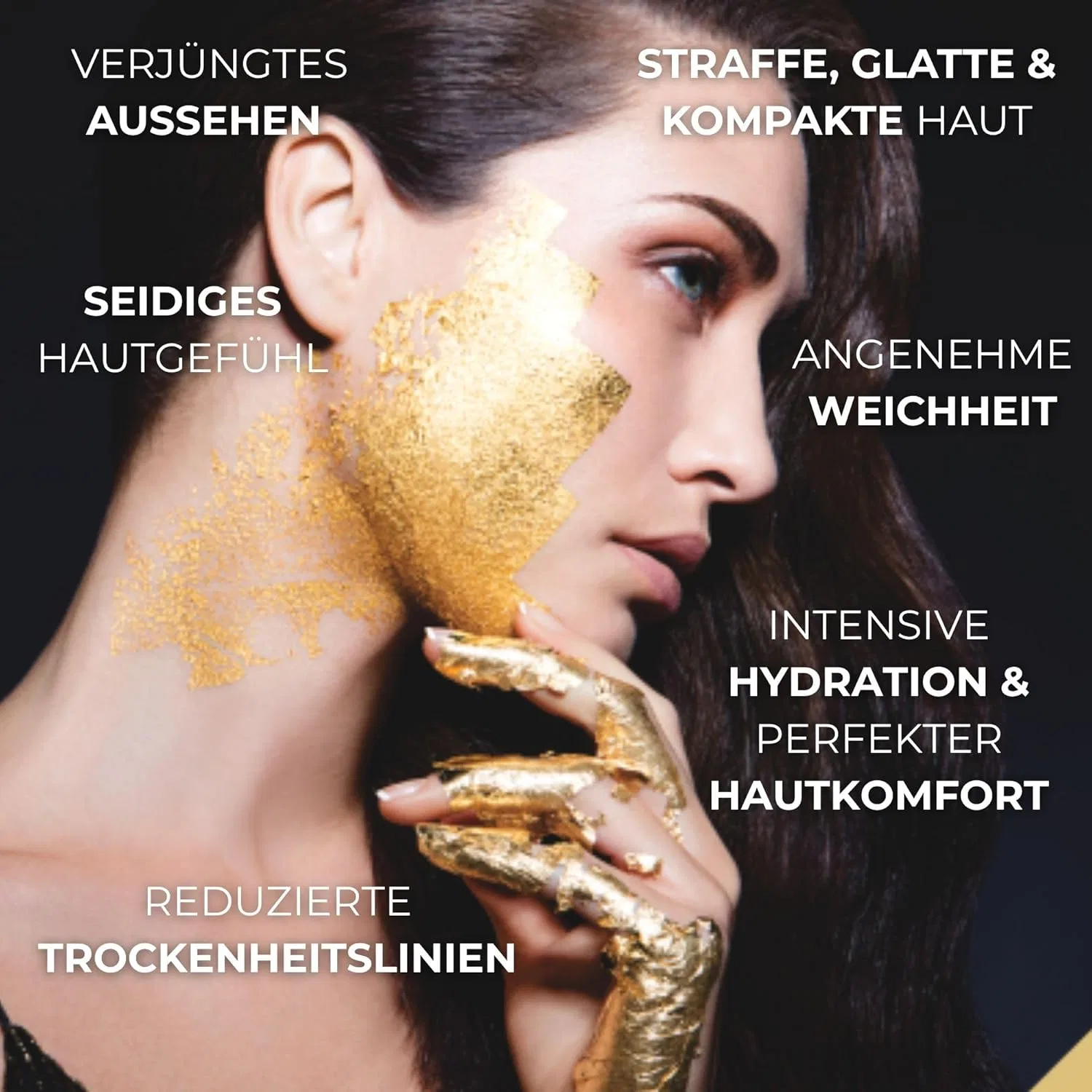 Крем для лица SPF AFRODITA PROFESSIONAL Роскошный дневной «Pure Gold 24K» от — фото 3