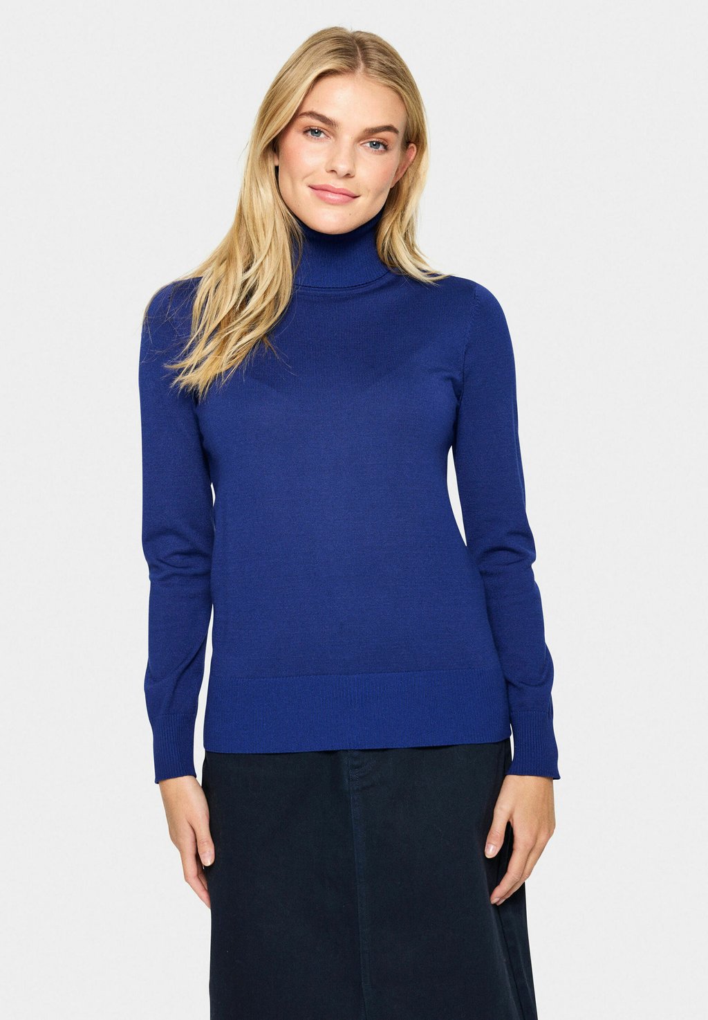 

Свитер ROLL NECK Saint Tropez, темно-синий