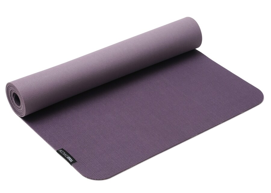 

Коврик для фитнеса YOGISTAR.COM Mat Pure Eco, фиолетовый