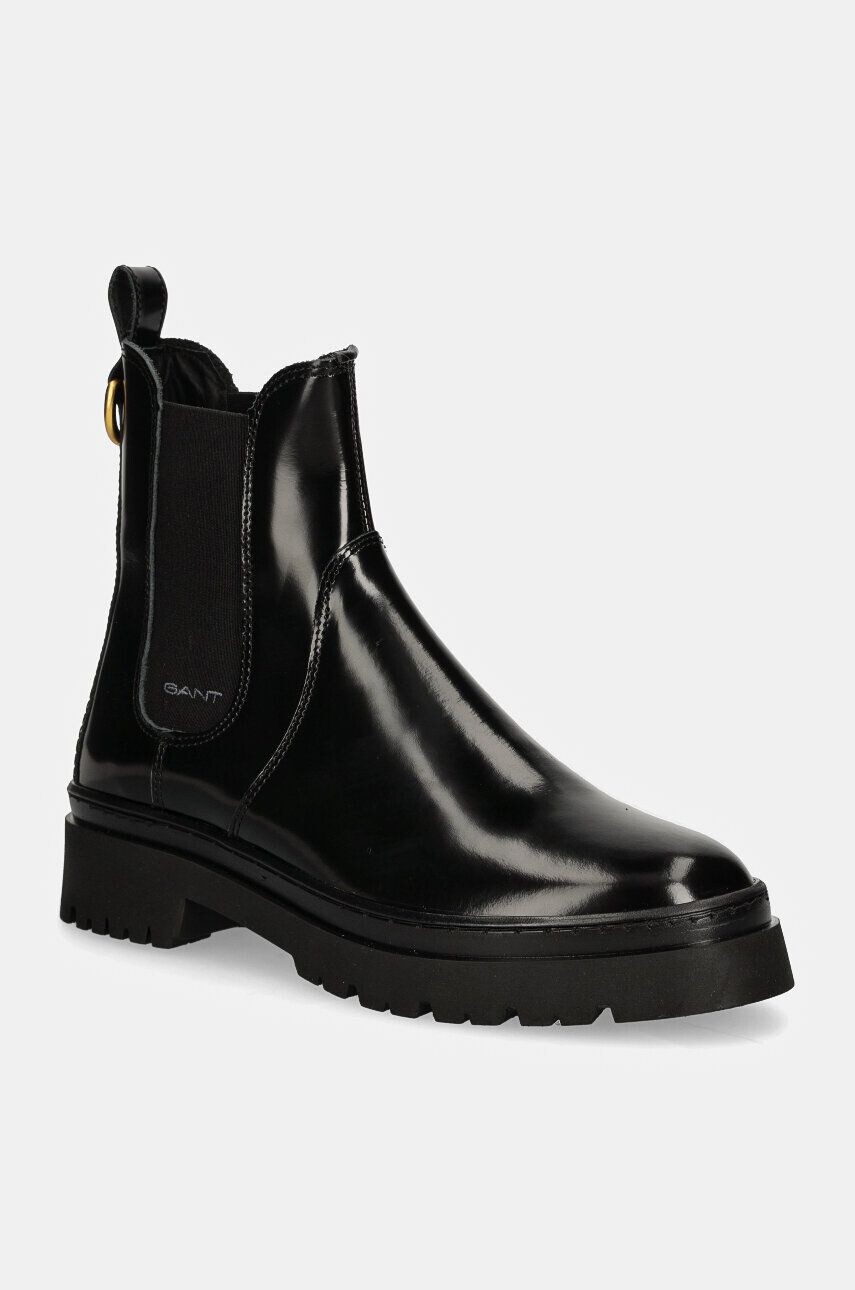 

Кожаные ботинки челси Gant Aligrey, черный