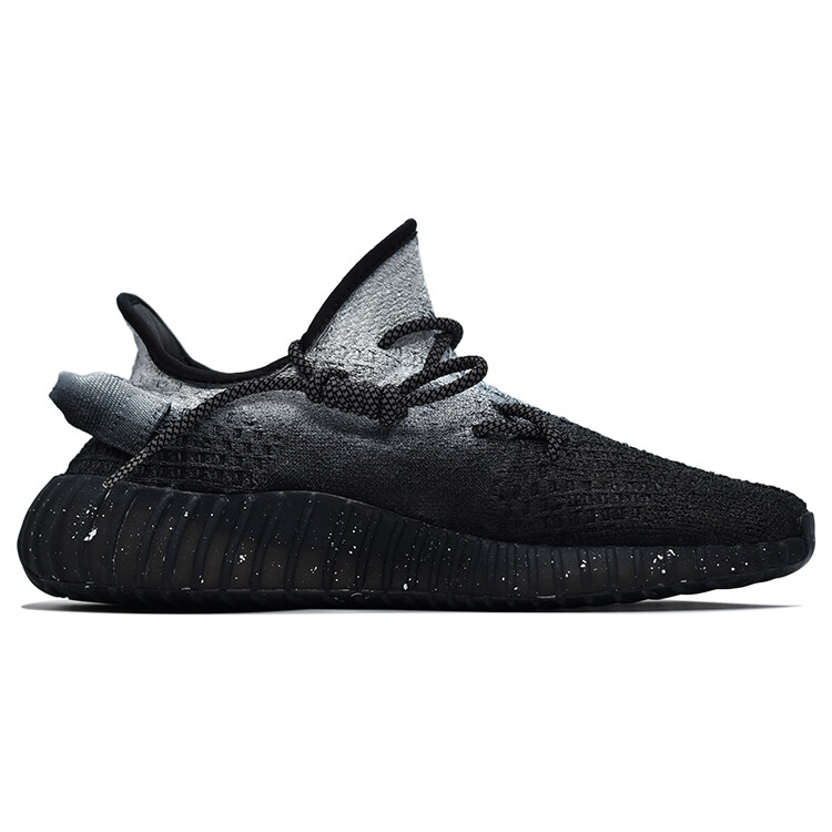 

Кроссовки adidas originals Yeezy Boost 350 V2 Lifestyle Shoes Unisex Low-top Black/silver, черный/серебряный
