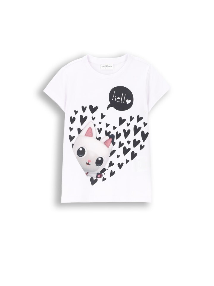 

Футболка Coccodrillo T-Shirt mit kurzen Ärmeln, белый