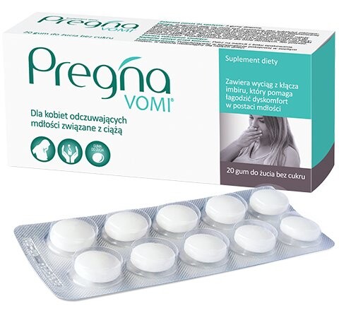 

Pregna Vomi, Добавка , 20 жевательных резинок