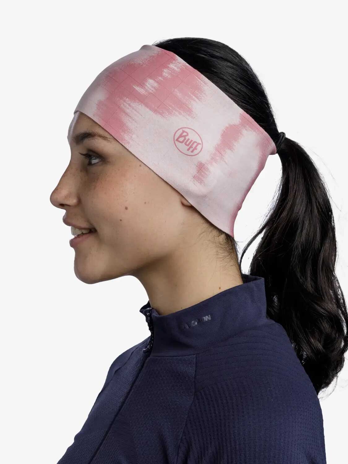 

Повязка на голову Buff Tech Headband, розовый