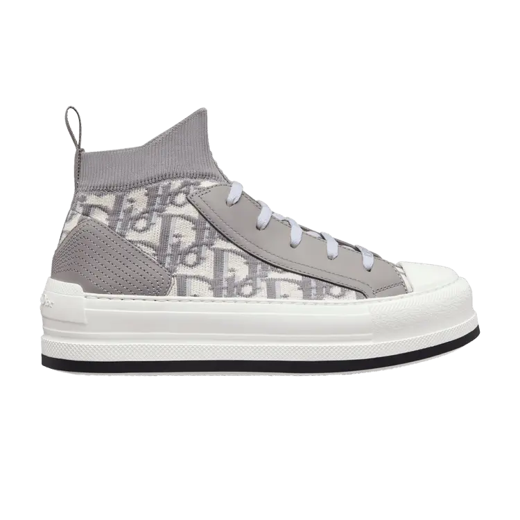 Кроссовки Dior Wmns Walk NDior PlatformDeep Grey, серый