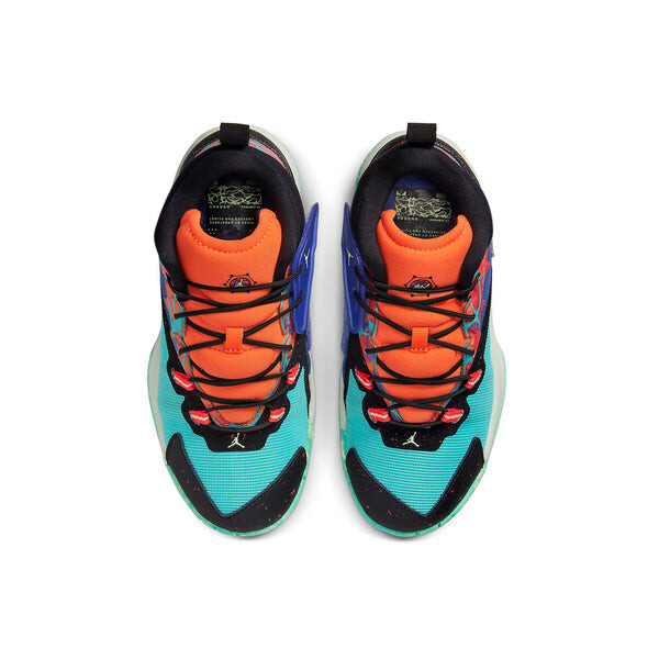 Кроссовки сион 1 Air Jordan, оранжевый — фото 4