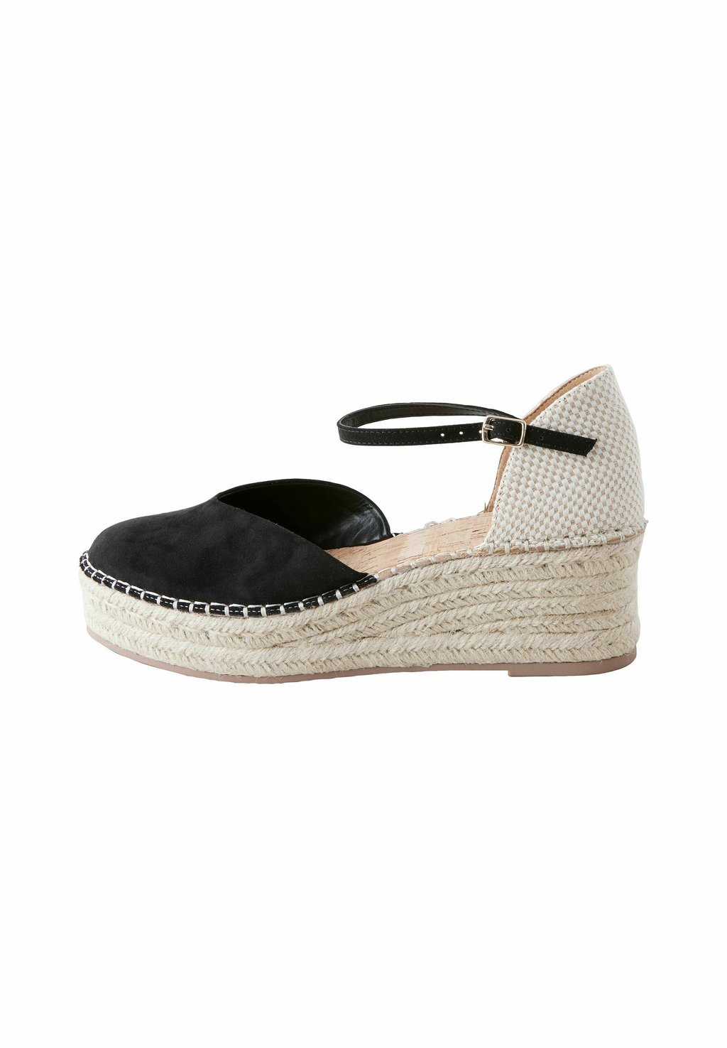 Босоножки на платформе STANDARD WIDE FIT - FOREVER COMFORT CLOSED TOE - Platform heels Next, черный