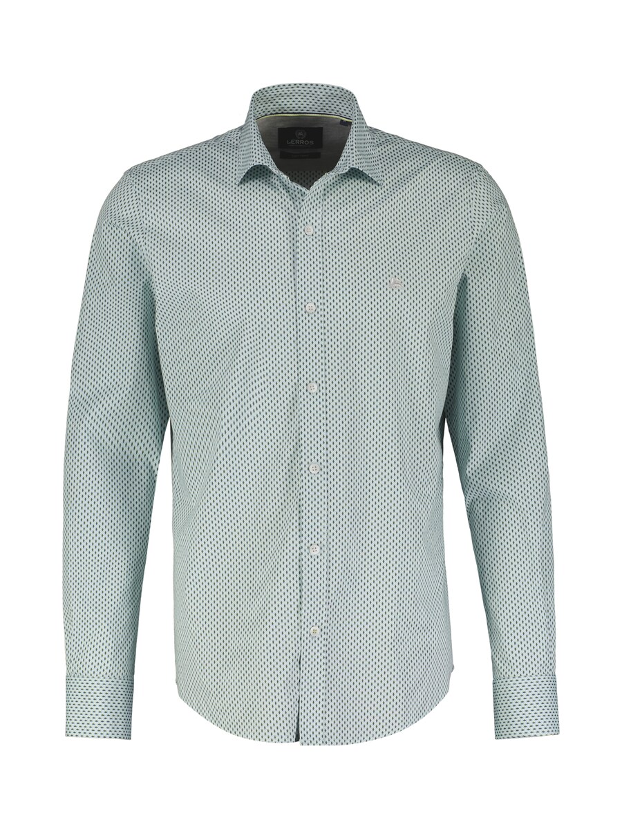 

Повседневная рубашка LERROS Regular fit Button Up Shirt, небесно-синий
