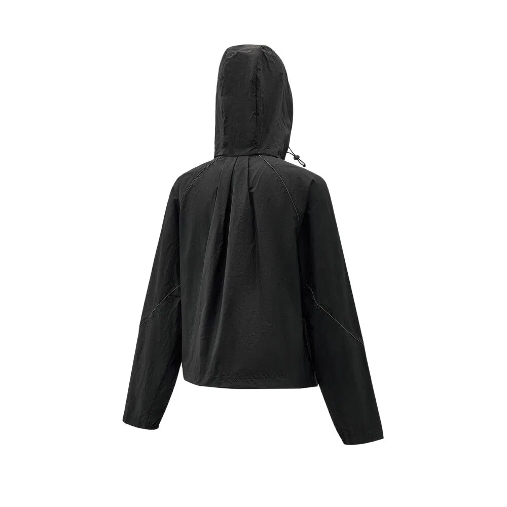 Куртка женская Black hooded moderate Adidas — фото 3