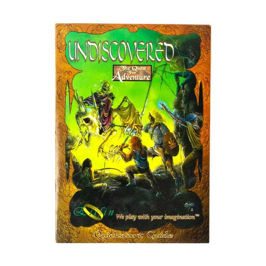 

Quickstart Guide, Undiscovered - The Quest for Adventure, мягкая обложка