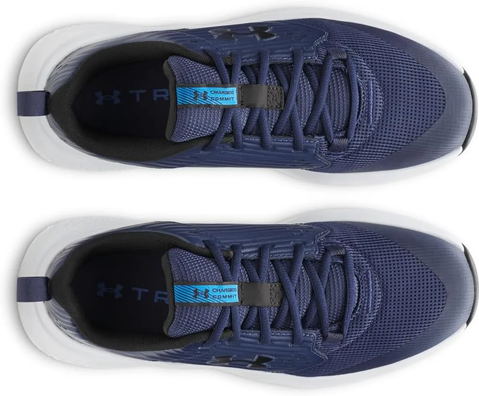 Кроссовки для мужчин Under Armour Charged Commit Trainer 4, темно-синий/серый/черный — фото 4