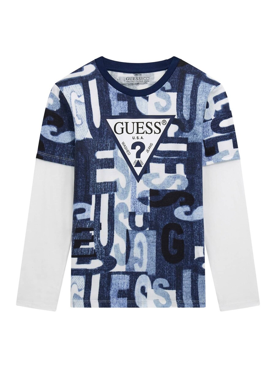 

Лонгслив GUESS, Blue