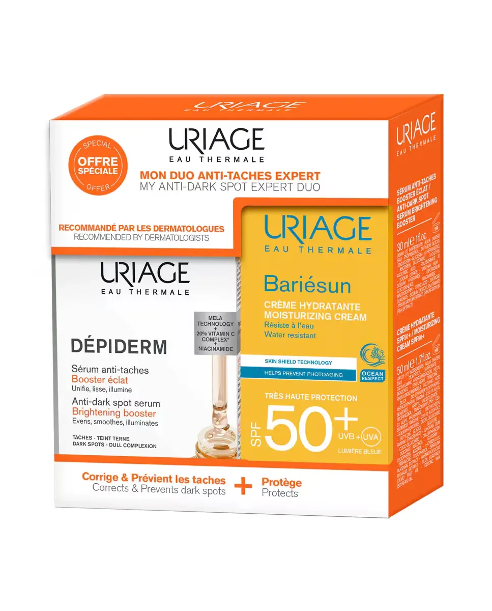 Подарочный набор Сыворотка Depiderm Uriage