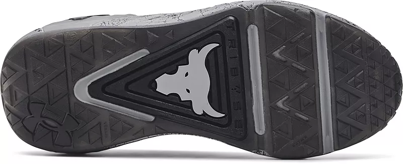 Мужские кеды Under Armour Project Rock 6, цвет Black/Steel/Steel — фото 2