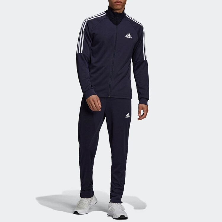 Спортивный костюм Adidas Aeroready Sereno Cut 3-Stripes, темно-синий
