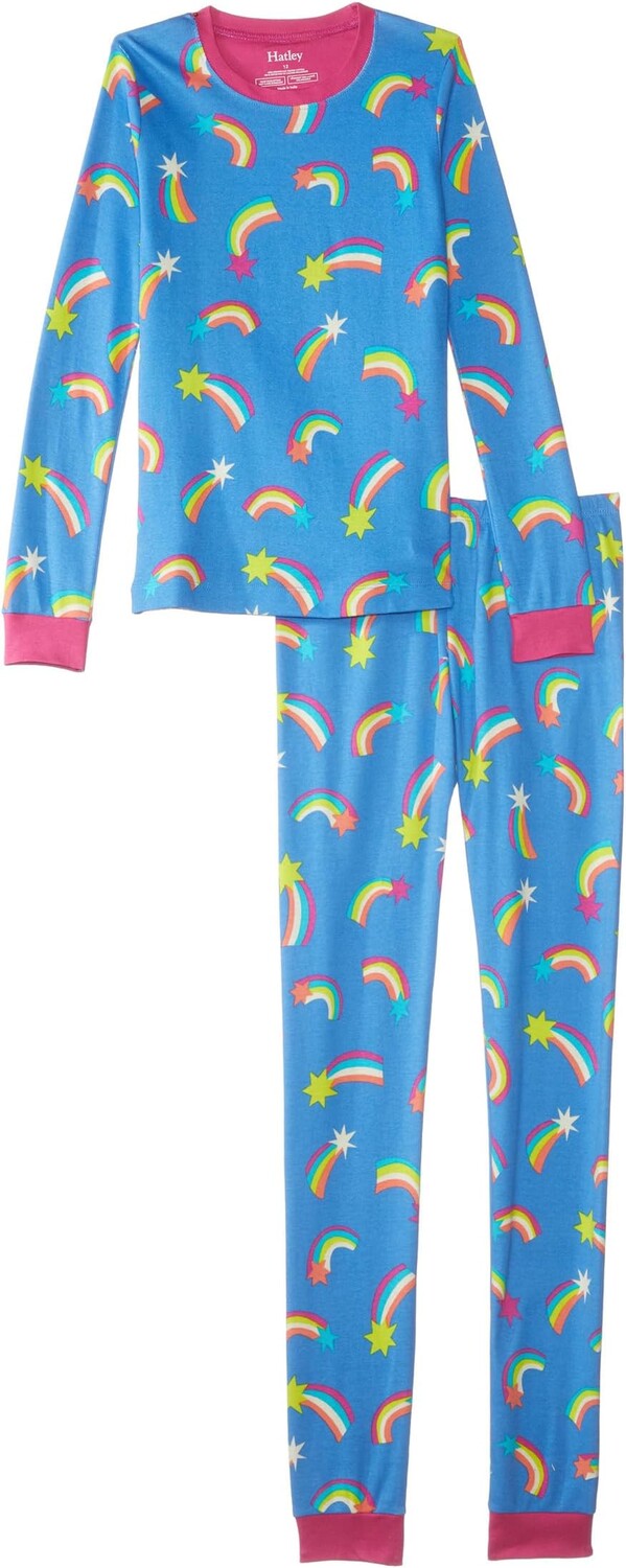 

Пижама Hatley Kids Shooting Star Cotton Pajama Set, синий