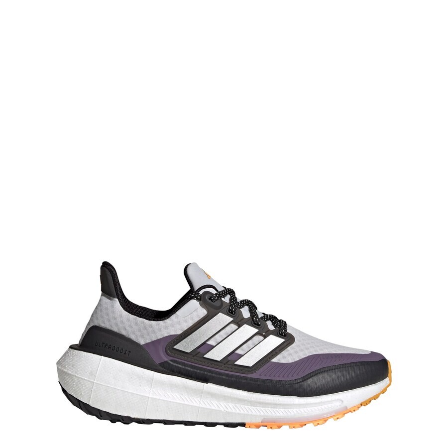 Кроссовки Adidas Ultraboost Light, серый/черный/белый — фото 2