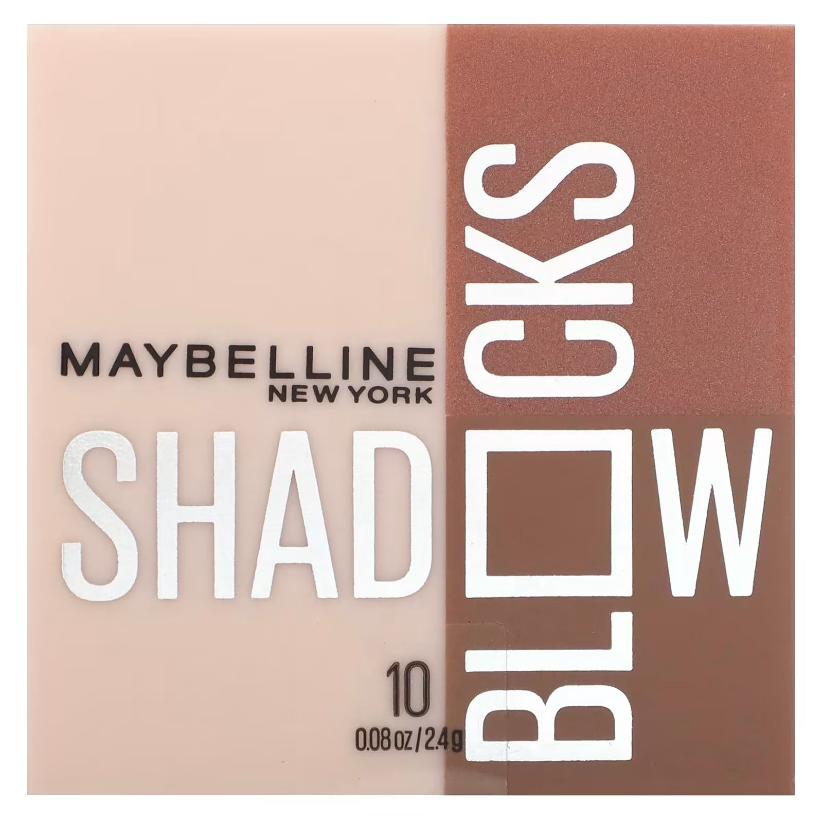 

Shadow Blocks, 10 82nd & Park Ave, 0,08 унции (2,4 г) Maybelline