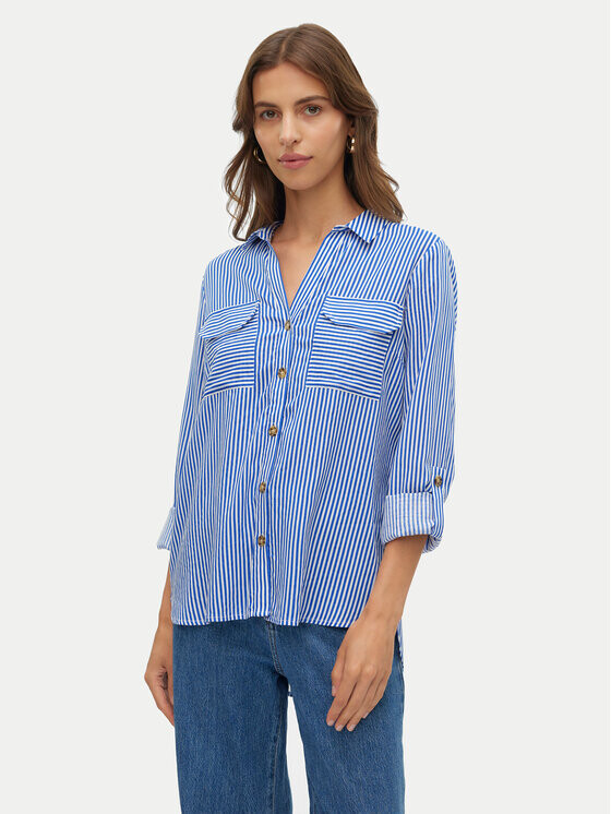 

Рубашка стандартного кроя Vero Moda, синий