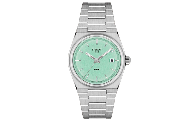 

TISSOT Часы Men's PRX Super Player Series Watch, Green Dial
