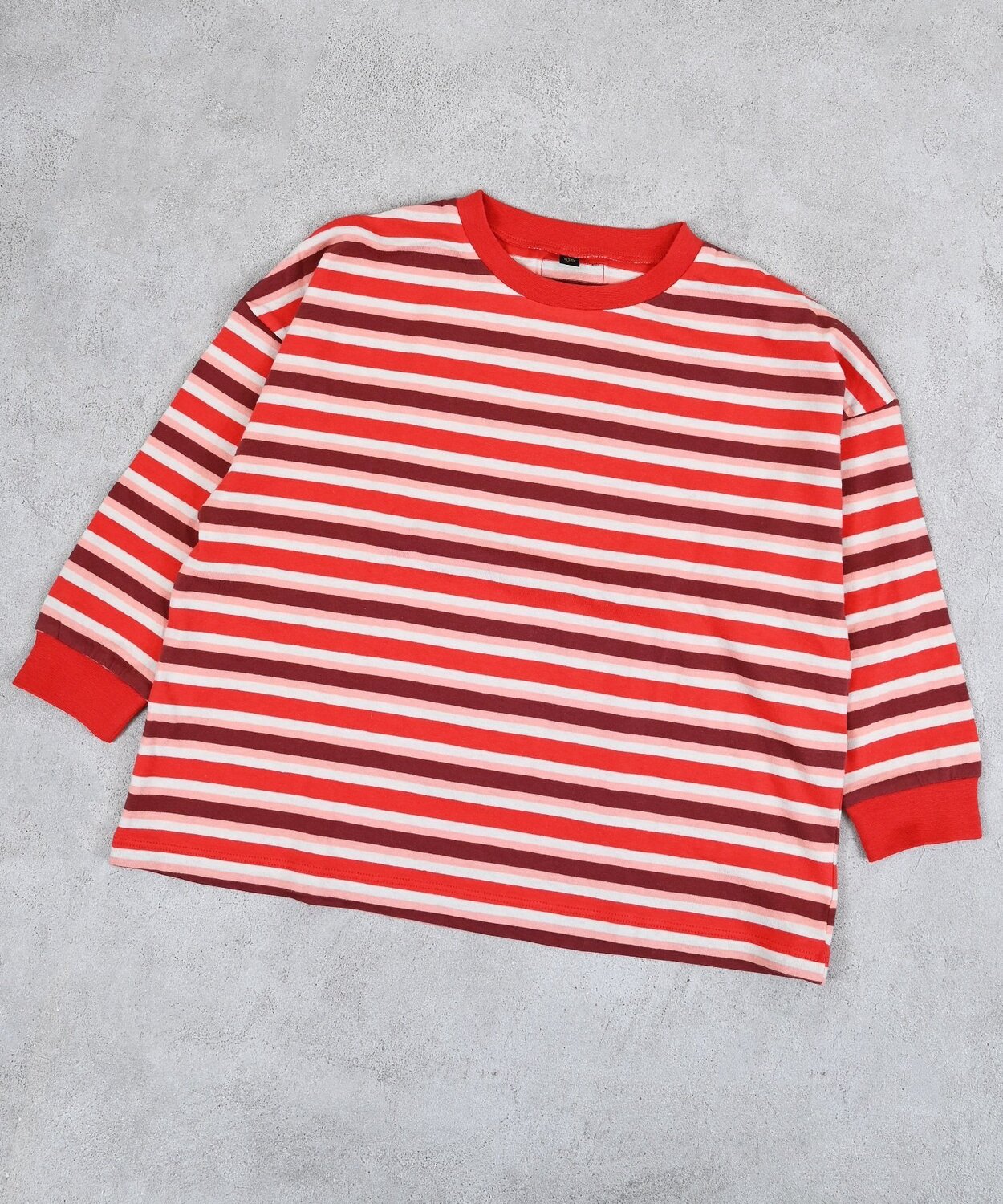 Футболка Saxome multi-border long tee Markey'S, Red BD