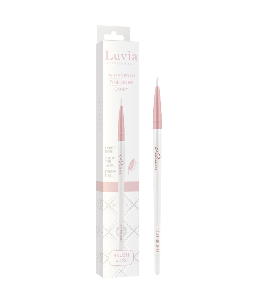 

Кисть для теней Luvia Prime Vegan Fine Liner - Candy 412, 1 шт.