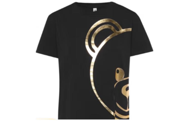 

MOSCHINO Футболка женская черная, Черный, MOSCHINO Футболка женская черная