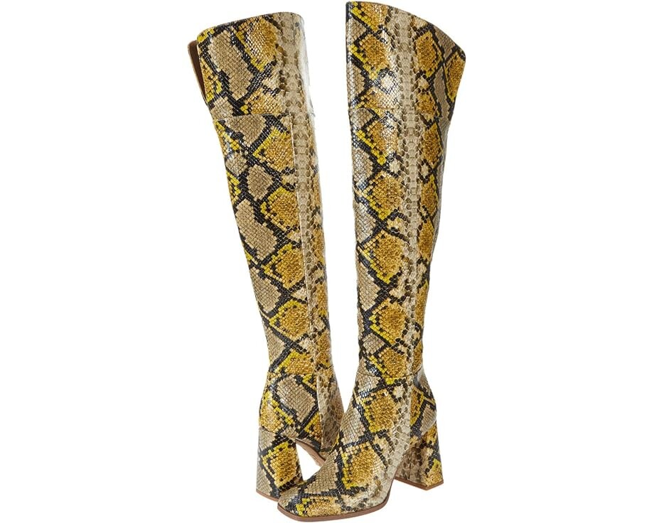 

Ботинки Circus NY by Sam Edelman Pamela, цвет Yellow/Multi/Snake Print