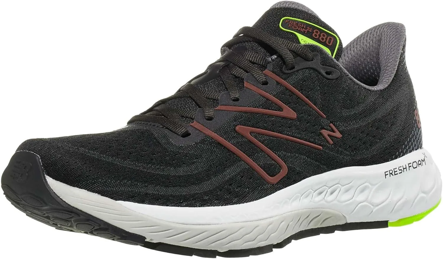 Мужские кроссовки для бега New Balance Fresh Foam X 880 V13, черный/красный — фото 3