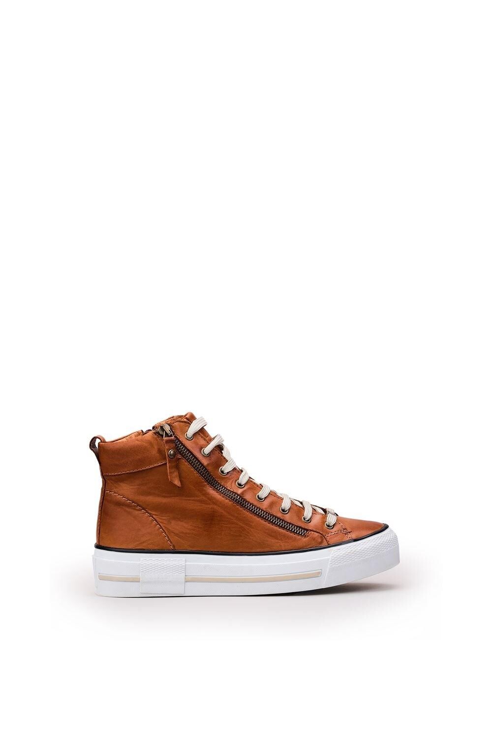 

Кроссовки 'Annaken' Leather Trainers Moda In Pelle, бежевый