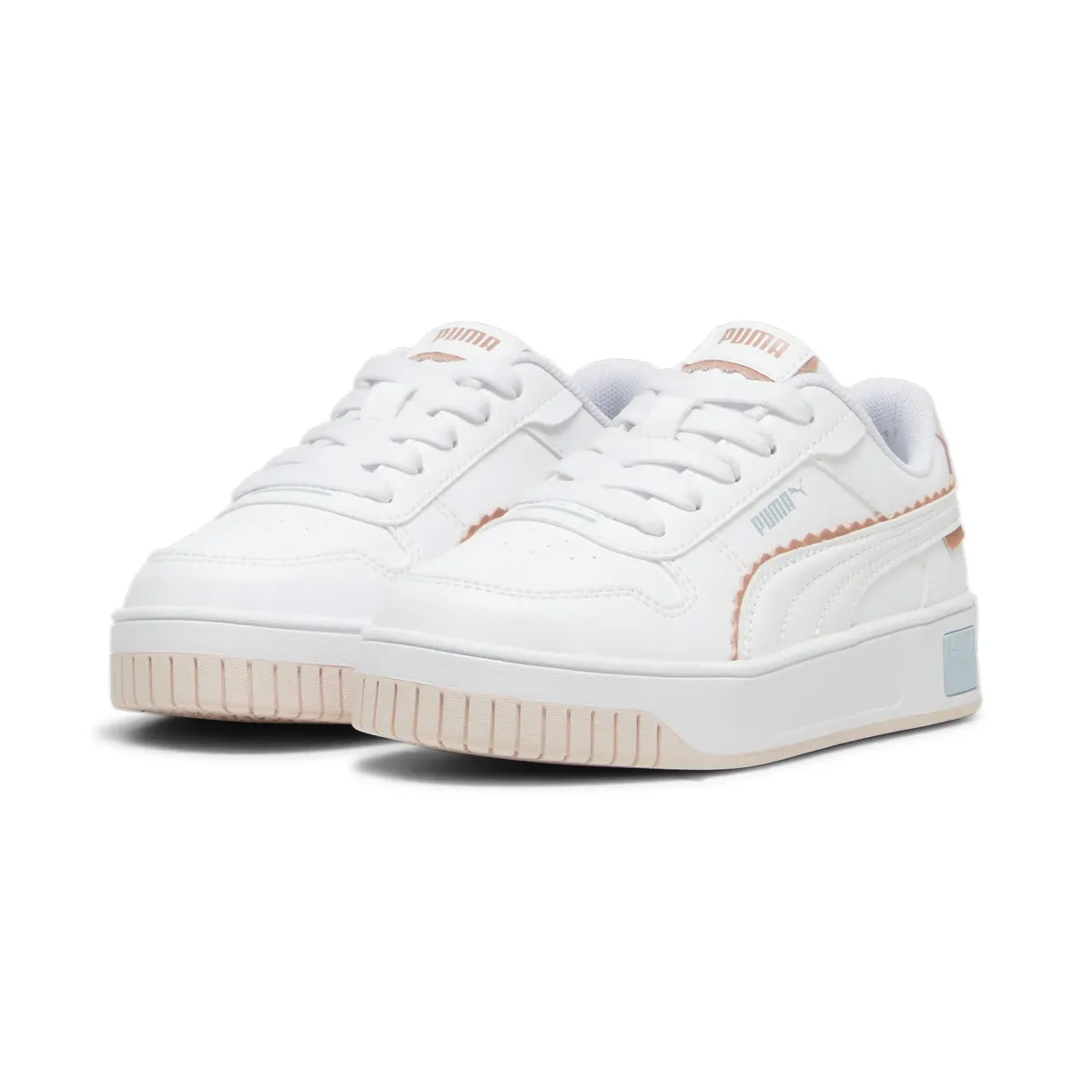 

Кроссовки PUMA "CARINA STREET OFF SIDE PS", цвет Puma White-Island Pink-Frosted Dew