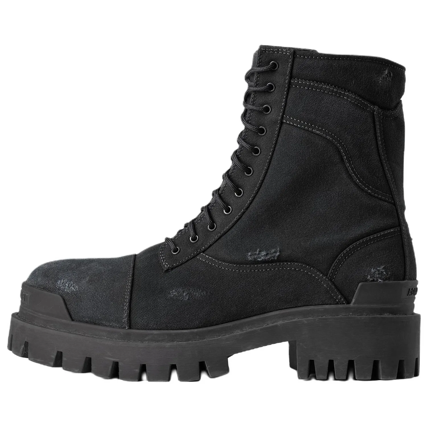 Balenciaga Ботинки Crew Combat мужские черные