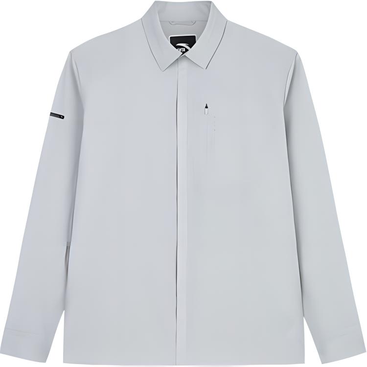

Куртка и пальто Anta Variety Training Collection для мужчин, серый в цвете «микрочип»