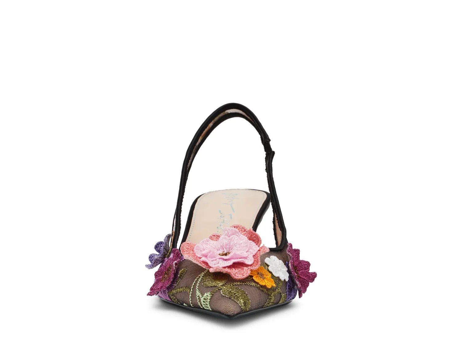 Туфли Betsey Johnson Dian Sandal, Black/Multicolor Floral — фото 2
