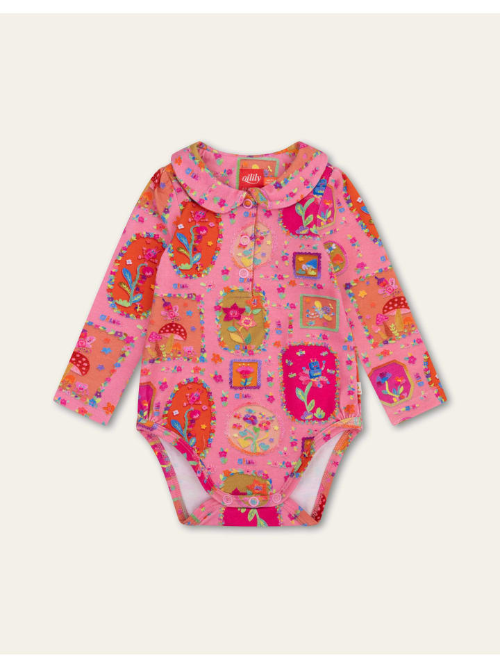 

Комбинезон оливкового цвета в розовом цвете Oilily