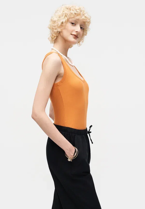 Брюки Easy pant Gap, цвет истинный черный — фото 4