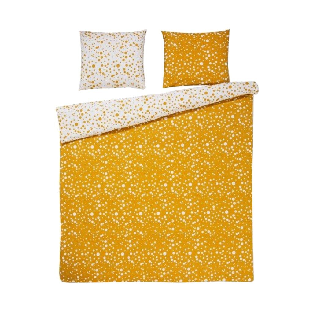 

Пододеяльник Venice Floral охра-желтый 140 x 220 см