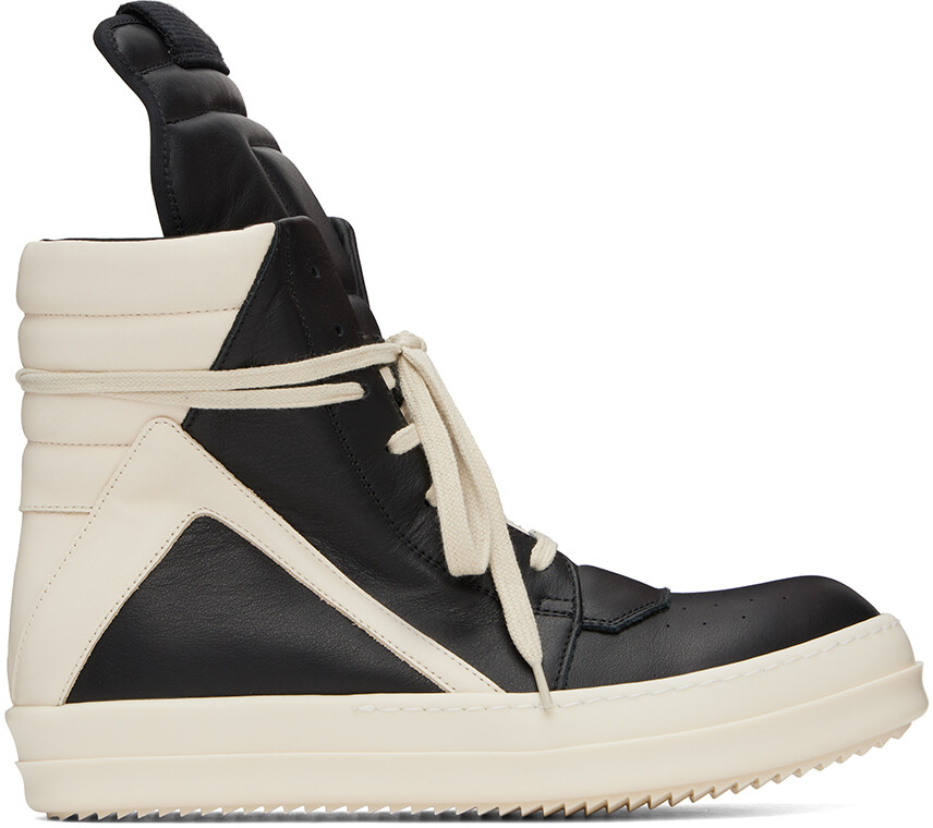 

Черные кроссовки Porterville Geobasket Rick Owens