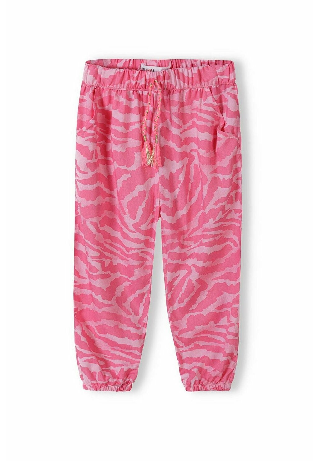 

Брюки из ткани ALL OVER PRINT MINOTI, цвет pink
