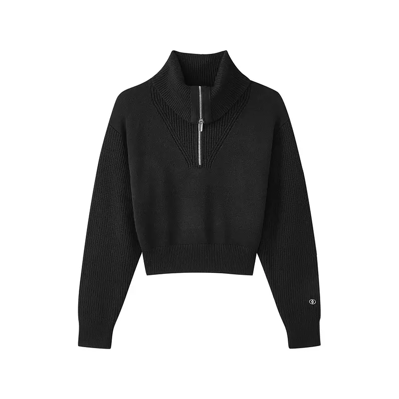 

Skechers Yazhuan Series Вязаный свитер Women's Carbon Black