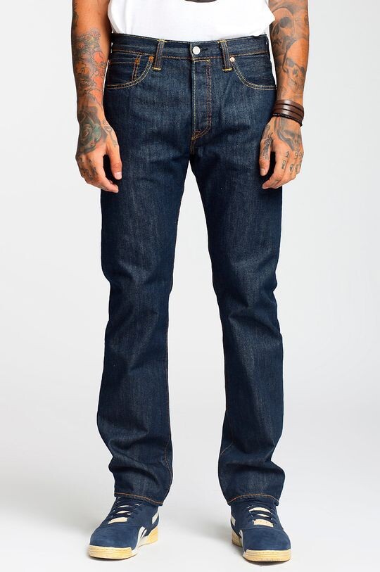 

Левайс - 501 джинсы Levi's, темно-синий