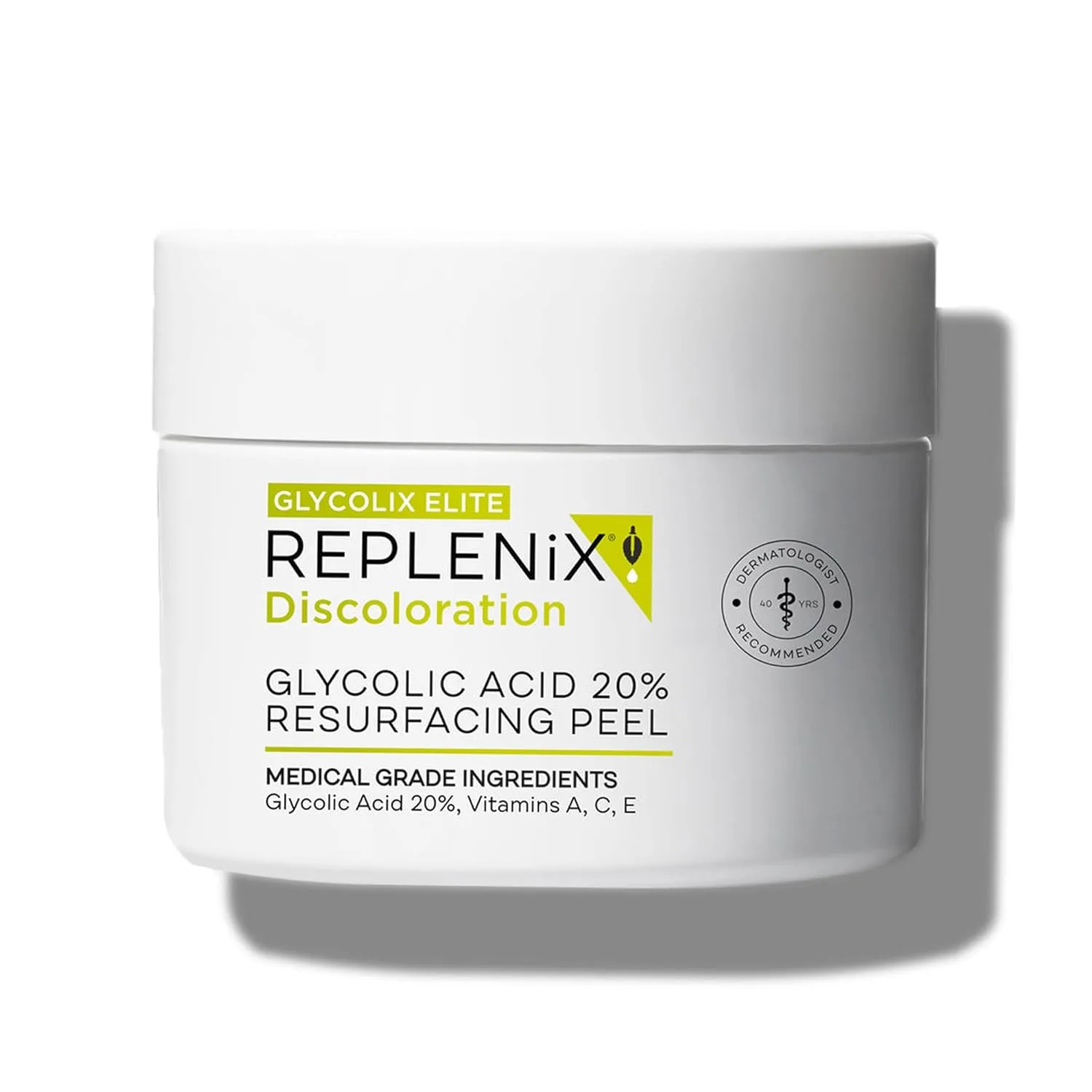 Пилинг Replenix — Для лица с гликолевой кислотой, медицинские -подушечки для лица от пигментации и акне ( .)