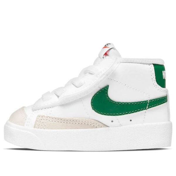 

Кроссовки blazer mid '77 'white pine green' Nike, белый