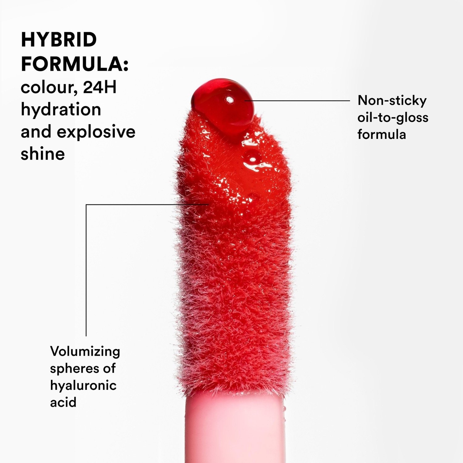 Бальзам для губ 3INA — Масло для губ the color lip oil , - 100 transparent, объем, 4 мл — фото 3