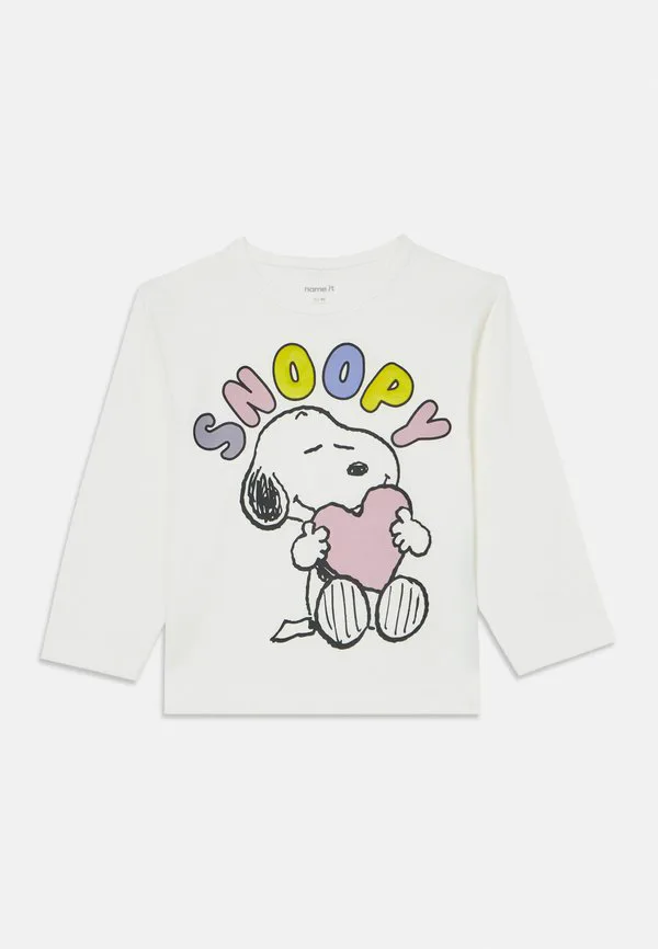 Nmfdrema топ с длинными рукавами snoopy Name It, Cloud Dancer