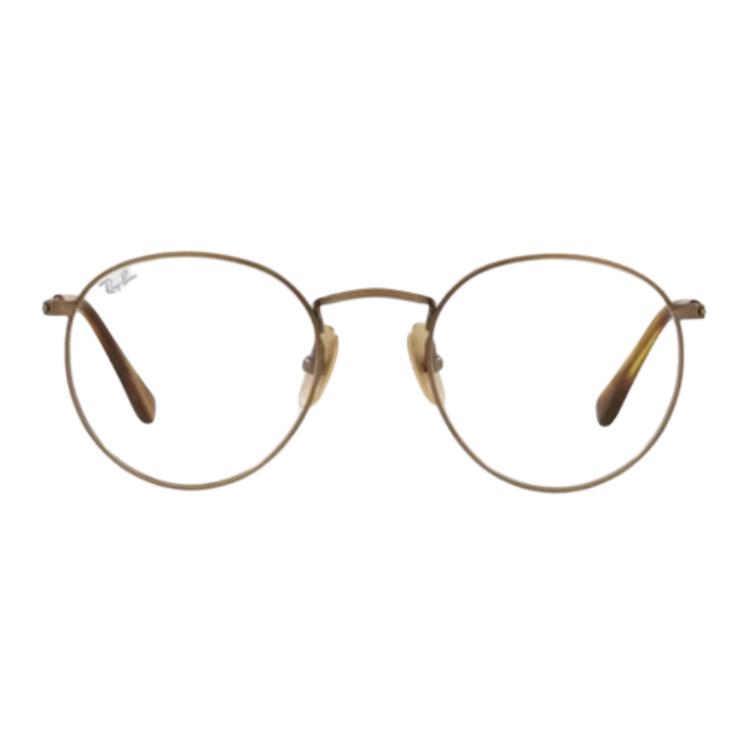 

Круглые очки для зрения унисекс bronze RayBan, бронзовый