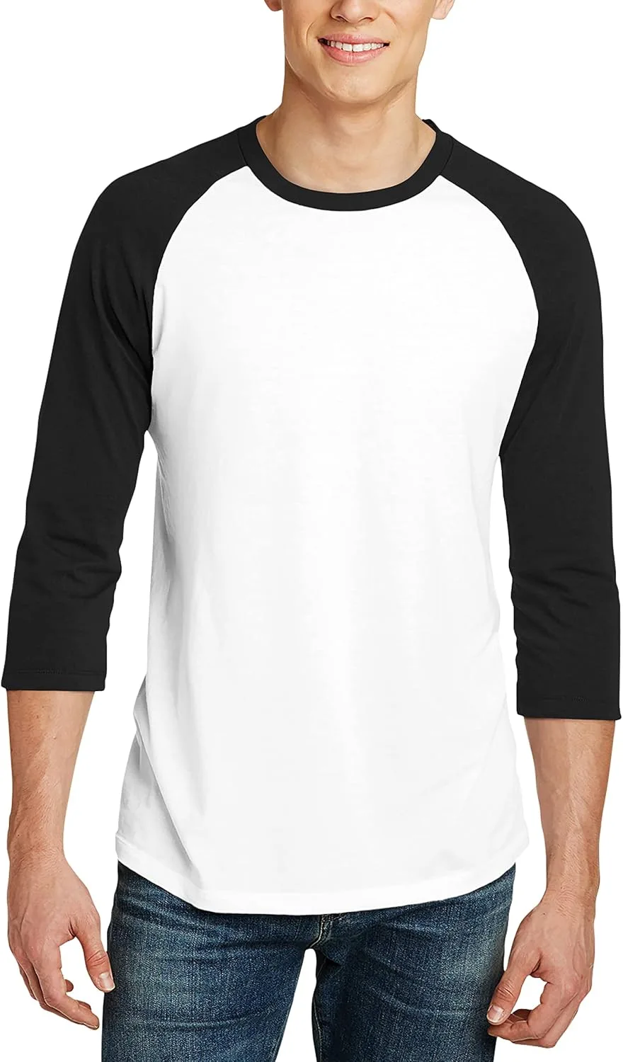 

Футболка Raglan 3/4 Sleeve для мужчин Hat and Beyond