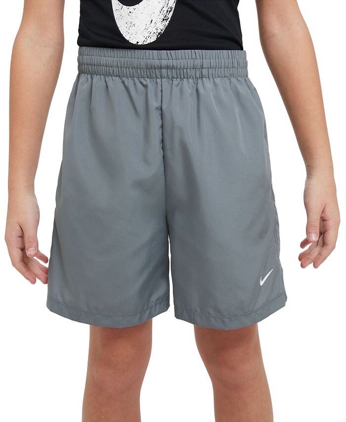 

Тренировочные шорты Big Boys Dri-FIT Multi+ Nike, серый